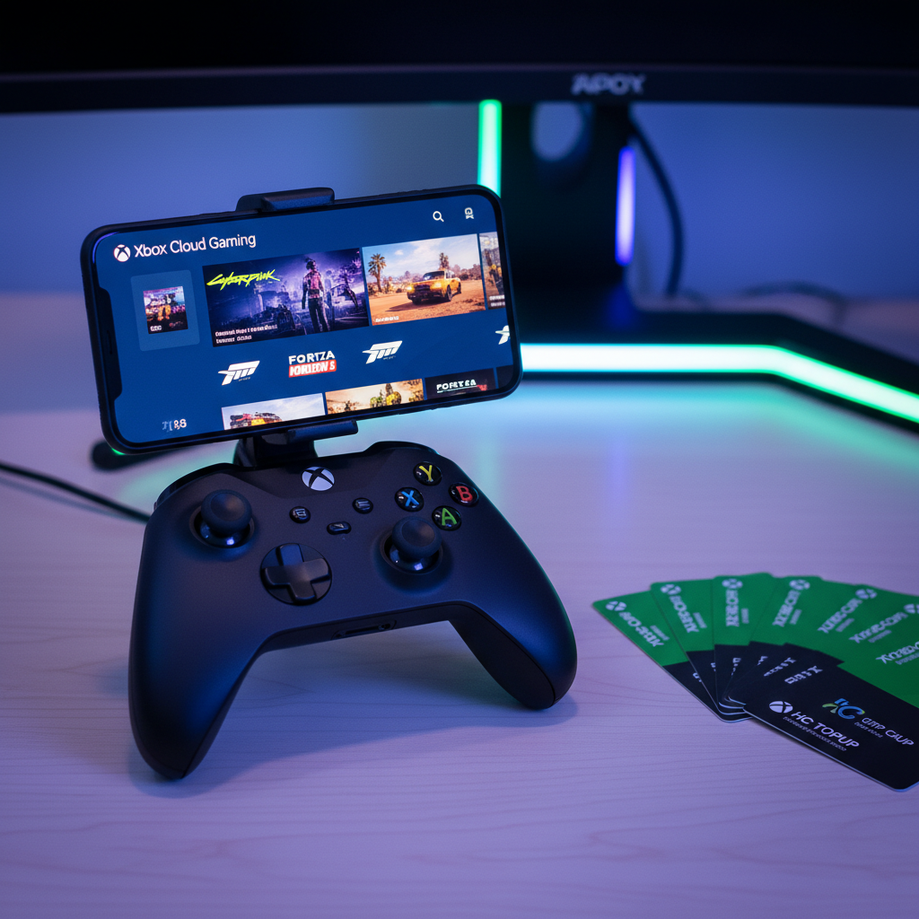 Cloud Config: Playing AAA Games on Mobile via XGPU and Gift Cards